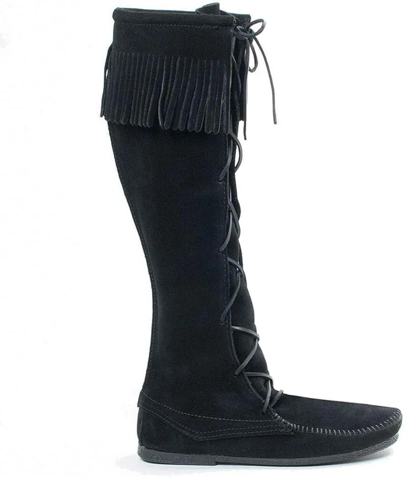 Minnetonka Men's Front Lace Knee High Boot