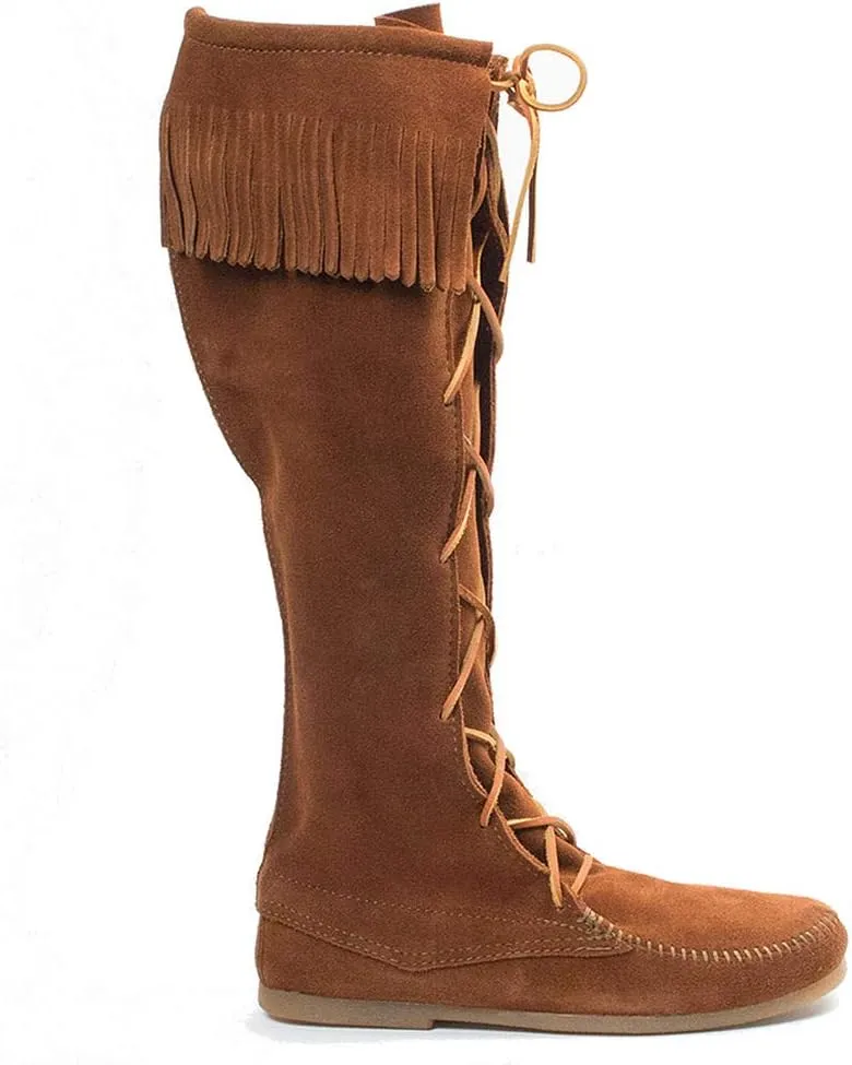 Minnetonka Men's Front Lace Knee High Boot