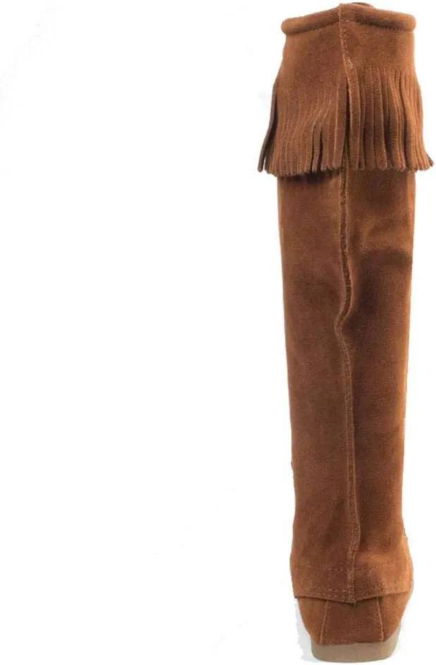 Minnetonka Men's Front Lace Knee High Boot