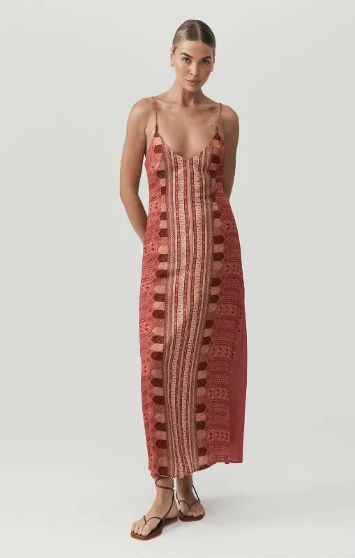 MOS - Yasmin Print Maxi Dress - LAST ONE