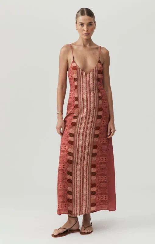 MOS - Yasmin Print Maxi Dress - LAST ONE