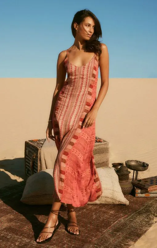 MOS - Yasmin Print Maxi Dress - LAST ONE