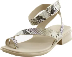 Naturalizer Womens Birch Strappy Flat Sandal