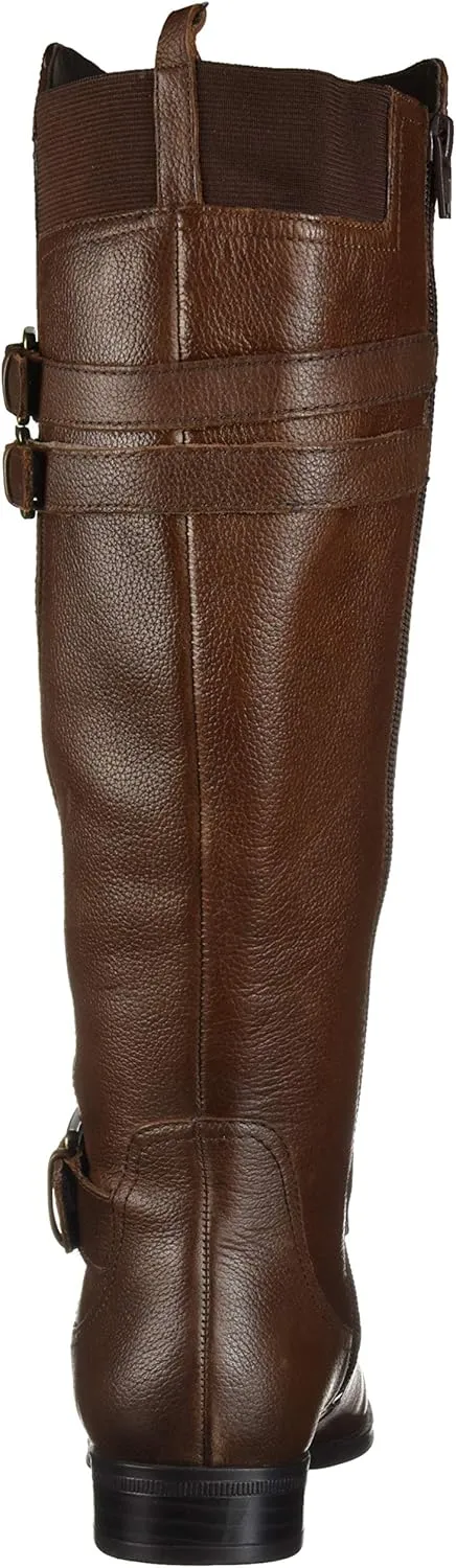 Naturalizer Women's Jessie Knee High Buckle Detail Riding Boot