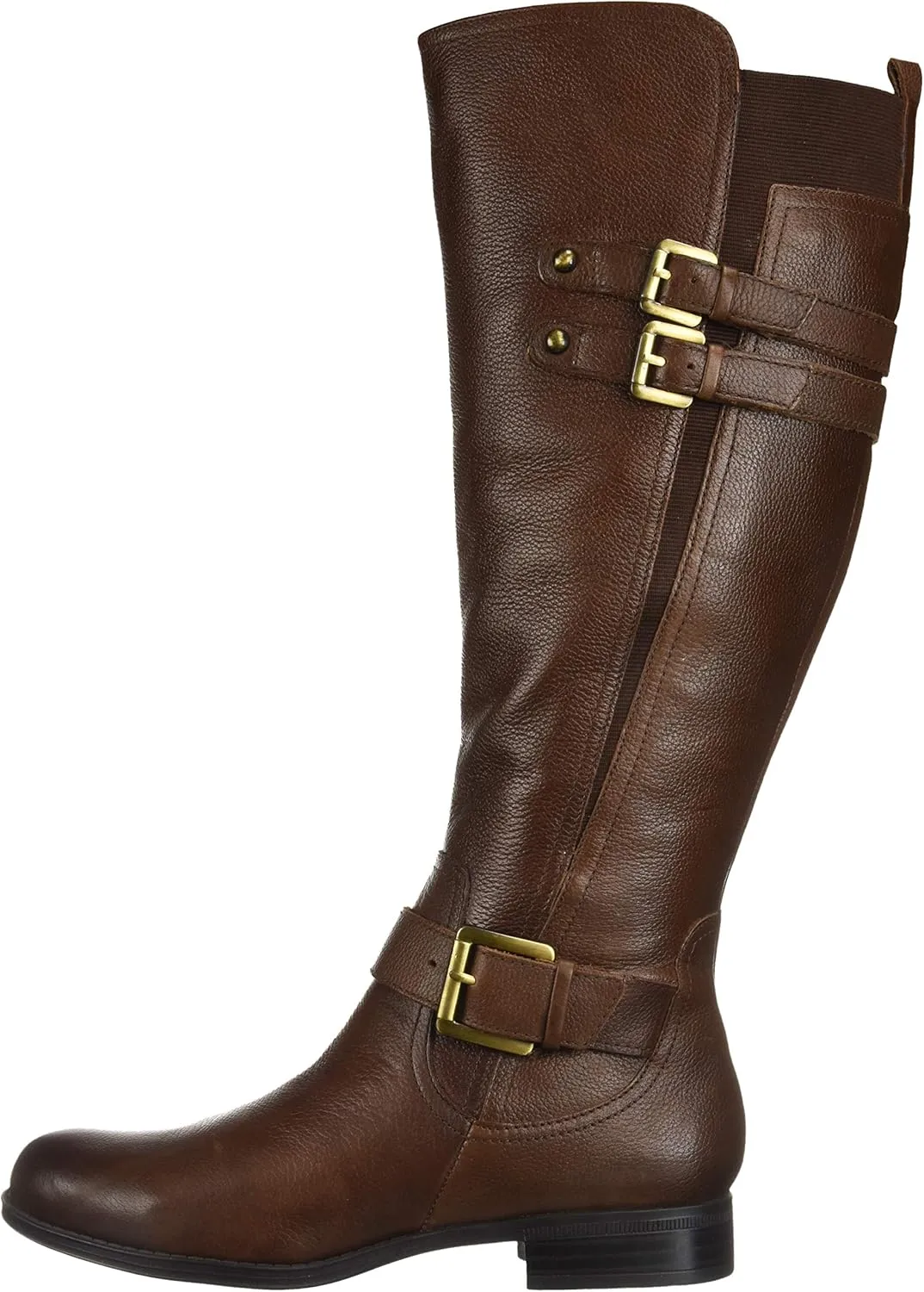 Naturalizer Women's Jessie Knee High Buckle Detail Riding Boot