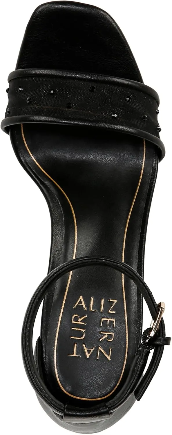 Naturalizer Women's Joy Ankle Strap Heeled Dress Sandal