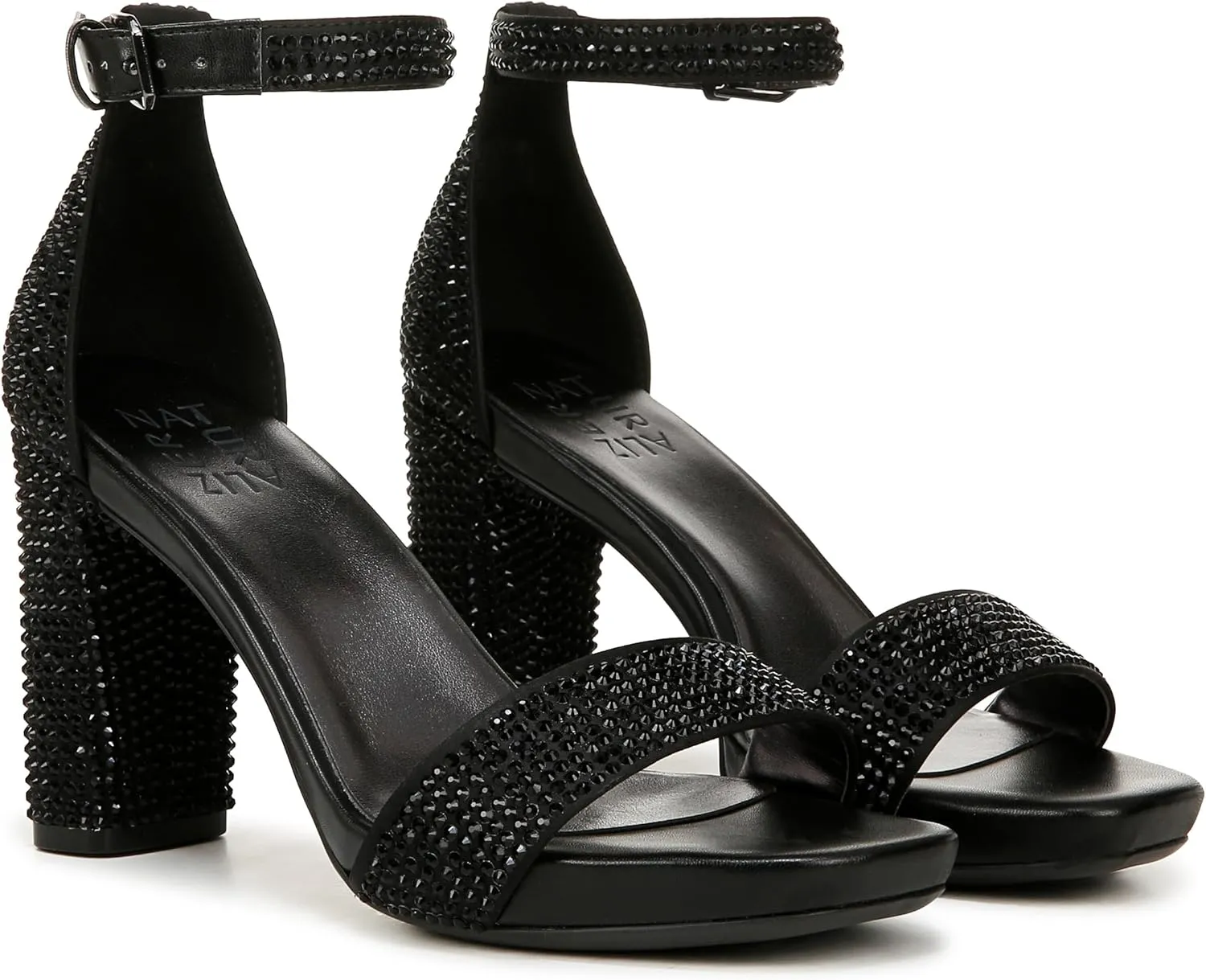 Naturalizer Women's Joy Ankle Strap Heeled Dress Sandal