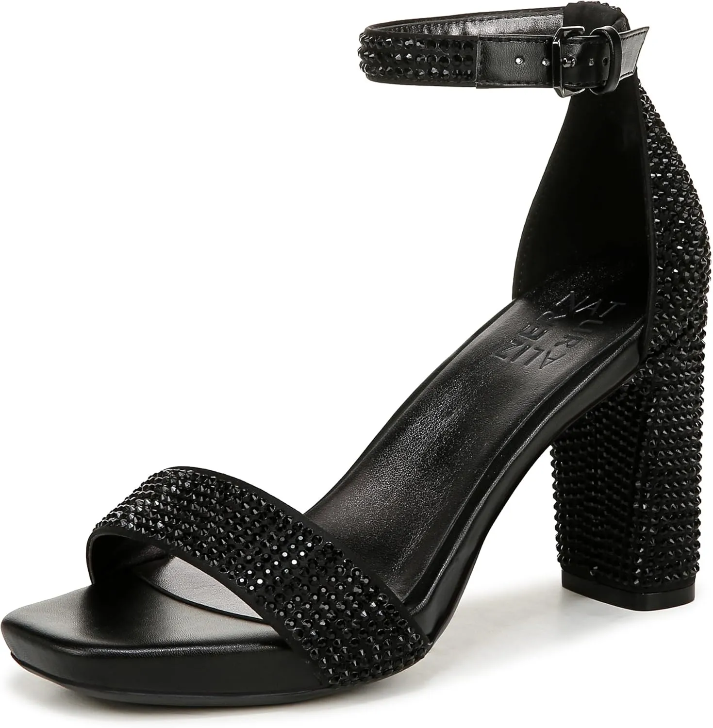Naturalizer Women's Joy Ankle Strap Heeled Dress Sandal