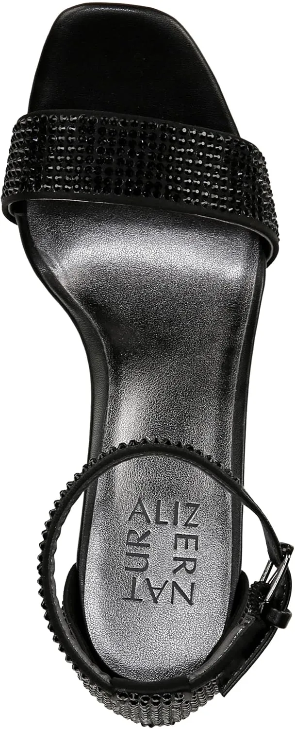 Naturalizer Women's Joy Ankle Strap Heeled Dress Sandal