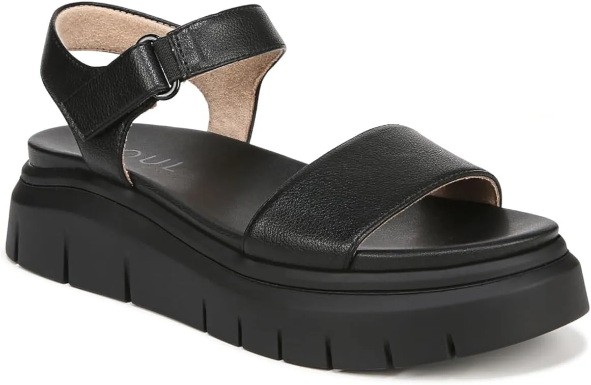 Naturalizer Women's Poppi Ankle Strap Wedge Sandal