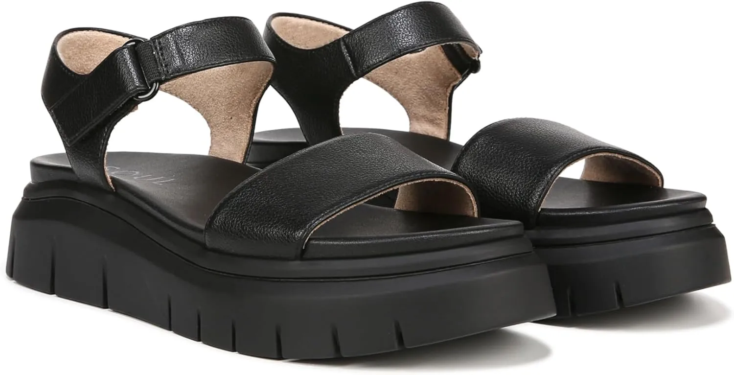 Naturalizer Women's Poppi Ankle Strap Wedge Sandal