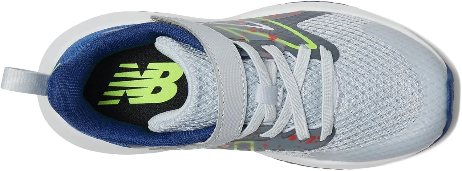 New Balance Unisex-Child Rave Run V2 Bungee Lace with Top Strap Shoe