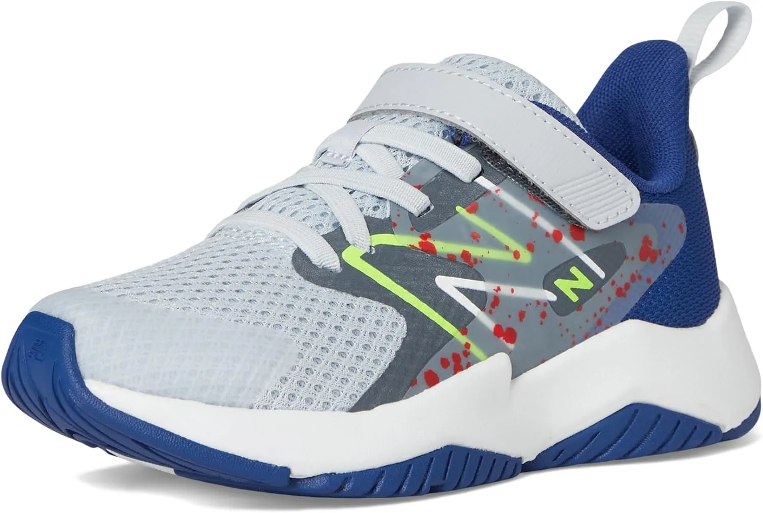 New Balance Unisex-Child Rave Run V2 Bungee Lace with Top Strap Shoe