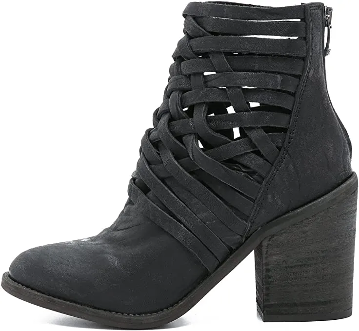 New Free People Women's Carrera Heel Boot Leather