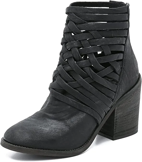 New Free People Women's Carrera Heel Boot Leather