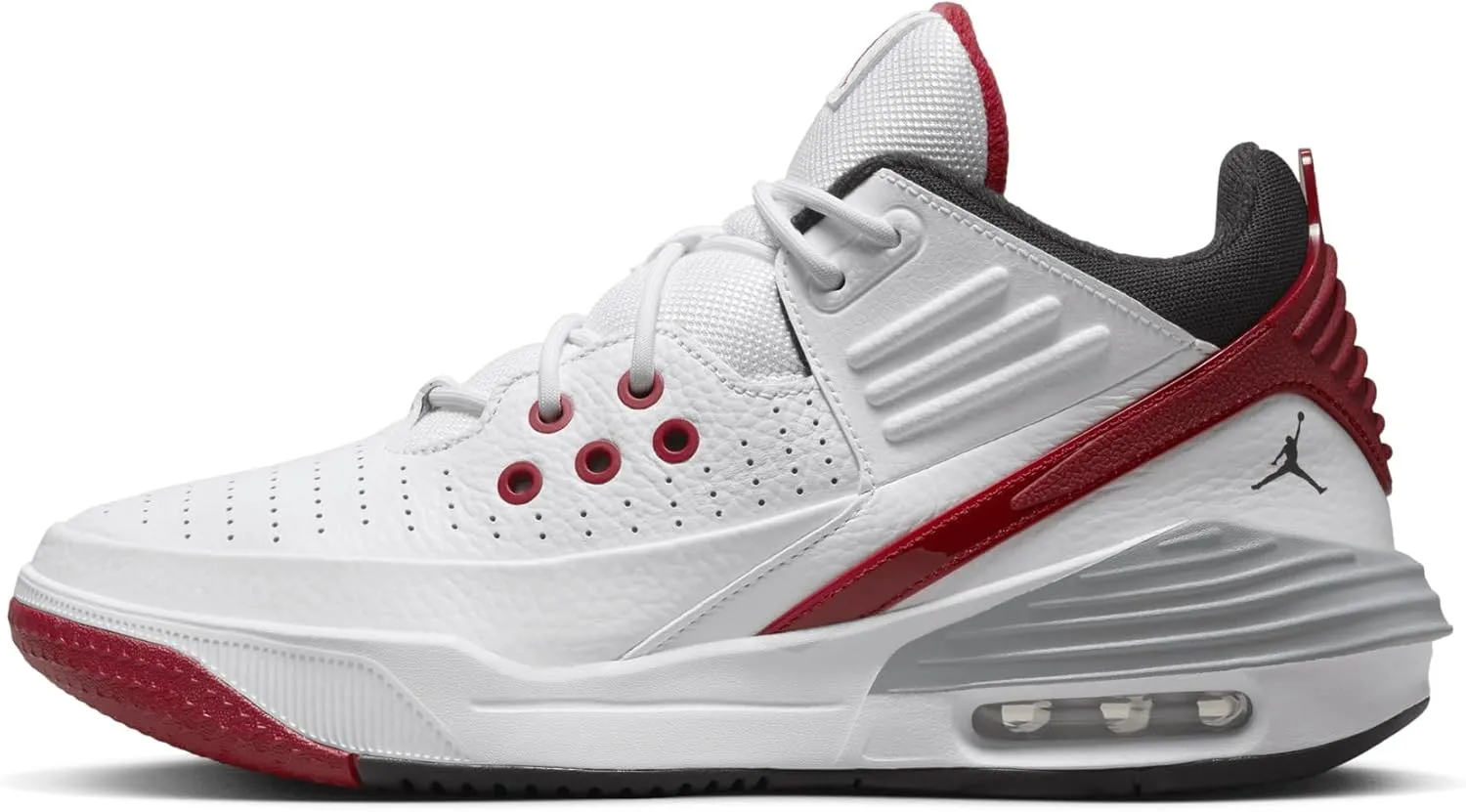 Nike Men's Basketball Shoe, White Black Varsity, 9.5
