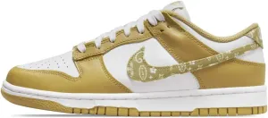 Nike Womens Dunk Low Essential DH4401 104 Paisley Pack Barley - Size 6.5W