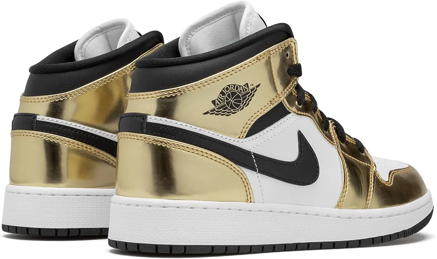 Nike Youth Air Jordan 1 Mid Se GS Electro Orange
