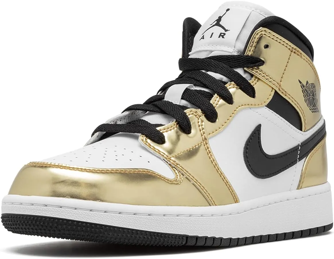Nike Youth Air Jordan 1 Mid Se GS Electro Orange