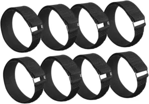 Non Skid Ice Grippers for Shoes and Boots Elastic Strap Crampons with High Elasticity for Winter Hiking Jogging and Outdoor Activities