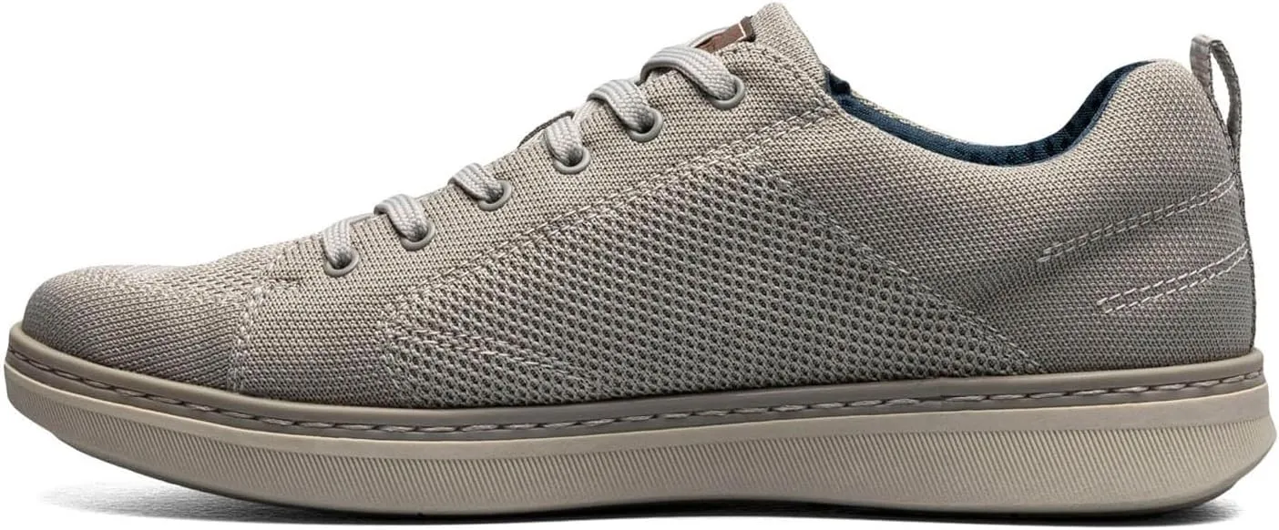 Nunn Bush Men's Aspire Knit Moccasin Toe Sneaker Oxford Comfortable Lightweight Fabric Lace Up