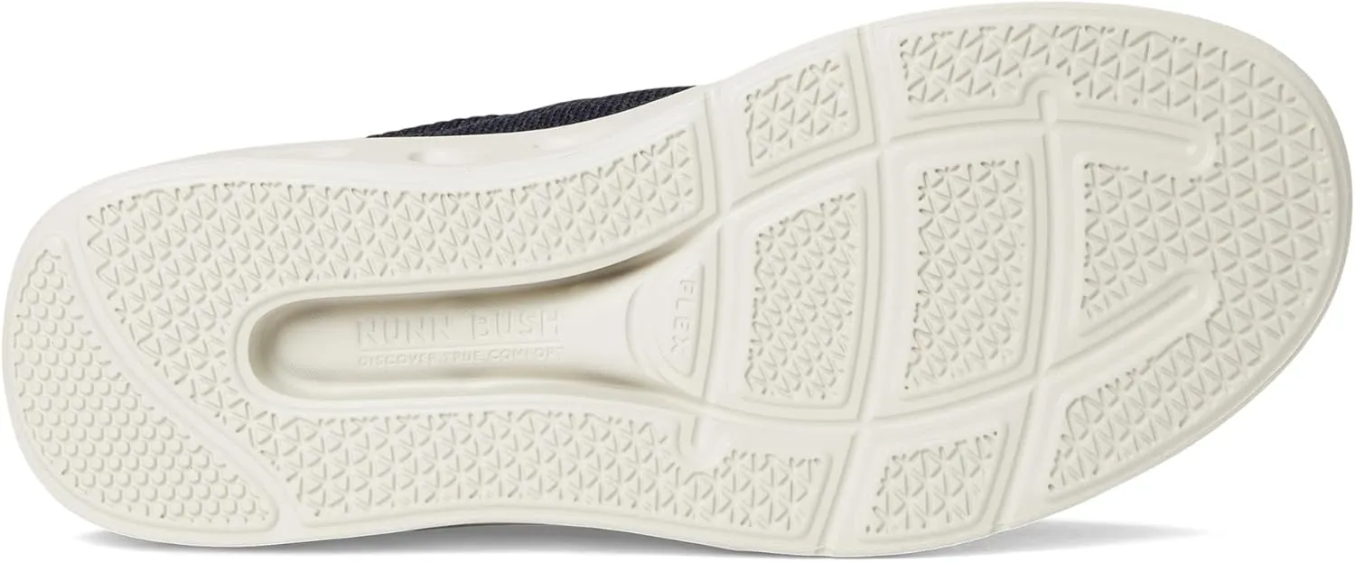 Nunn Bush Men's Ponte Knit Moc Toe Sneakers Hybrid Oxford Casual Lightweight Athletic Style Lace Up