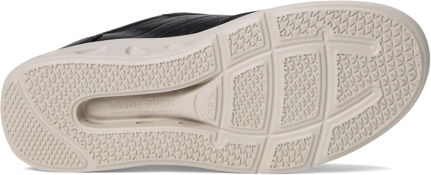 Nunn Bush Men's Ponte Moc Toe Sneakers Hybrid Oxford Dress Casual Lightweight Athletic Style Lace Up