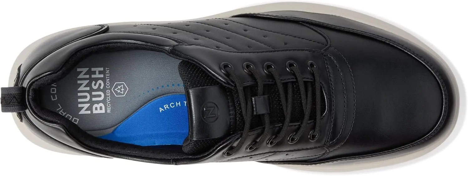 Nunn Bush Men's Ponte Moc Toe Sneakers Hybrid Oxford Dress Casual Lightweight Athletic Style Lace Up