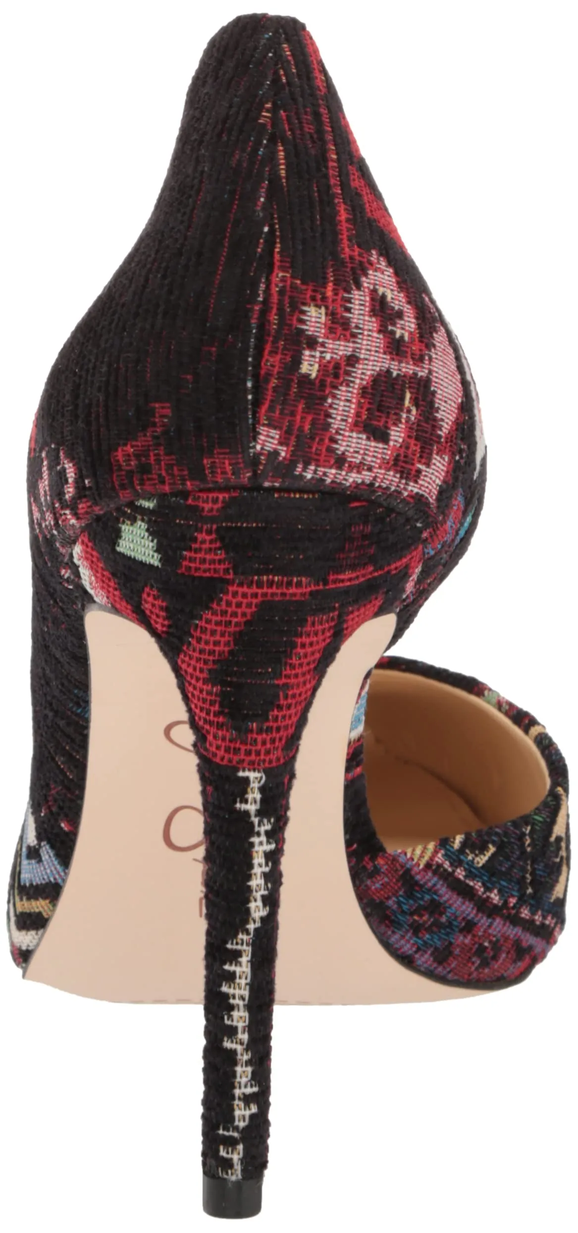 on Pointed Stiletto Multi Simpson Toe Plaid Cara Prizma Fast worldwide shipping Slip Red Jessica High-standard Pumps