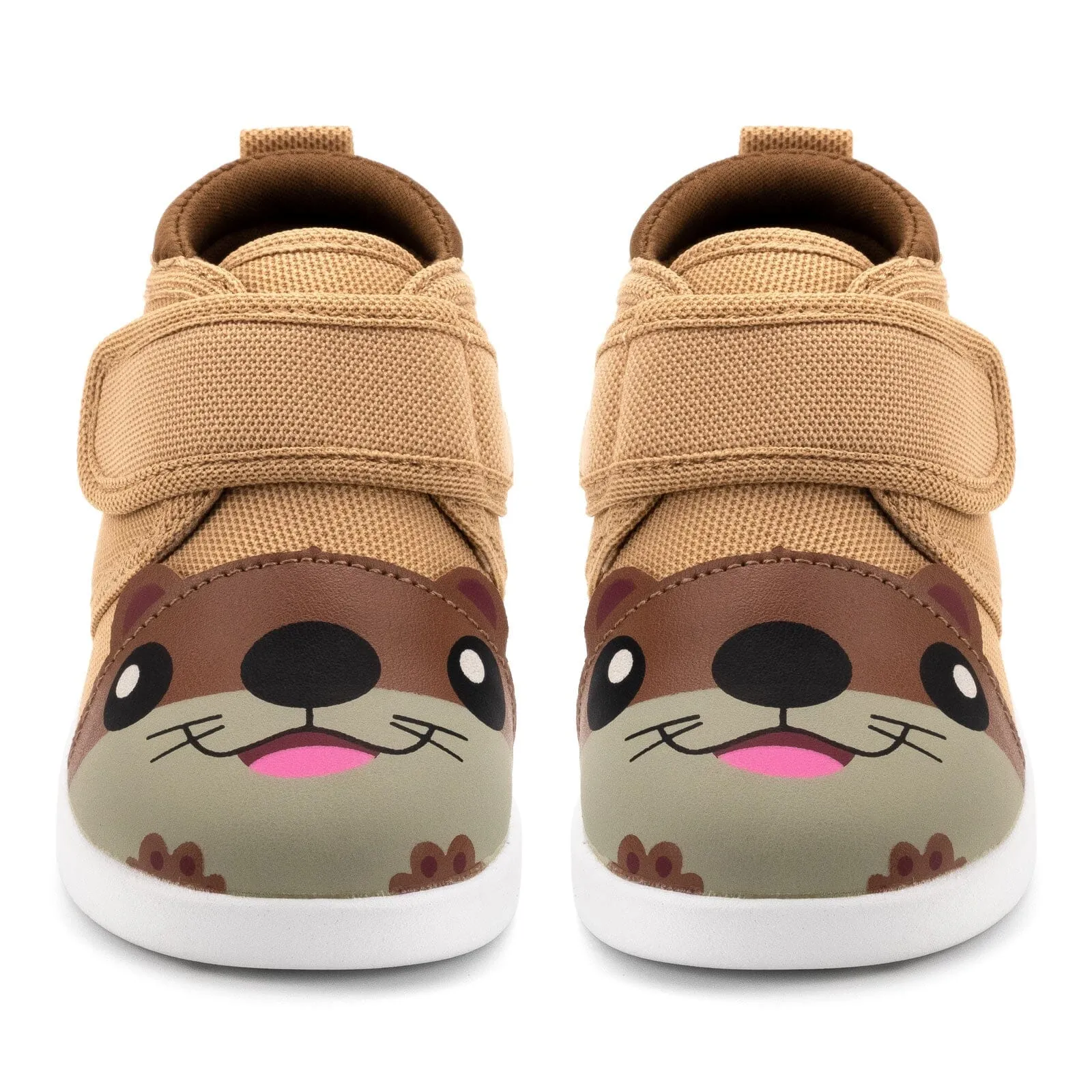 Otter Squeaky Toddler Shoes | Brown