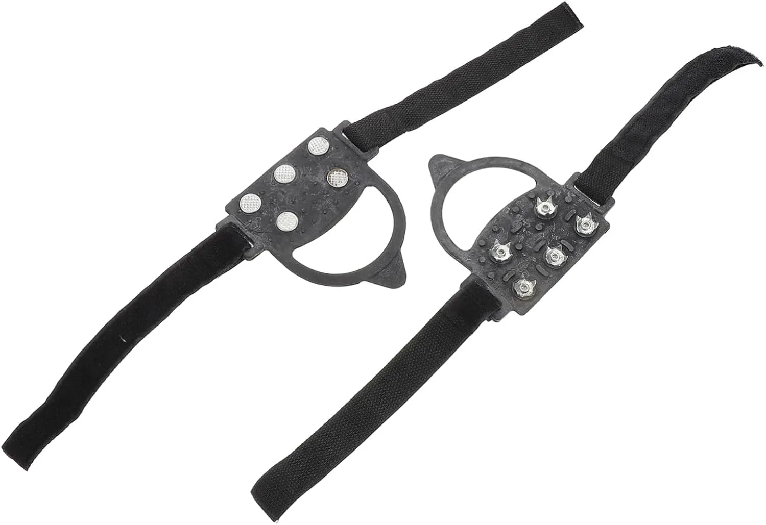 Outdoor Tooth Ice Grips for Boots Non Slip Ice Snow Cleats with Durable Slip Shoe Grips for Hiking Walking and Ice Fishing of Ice Crampons