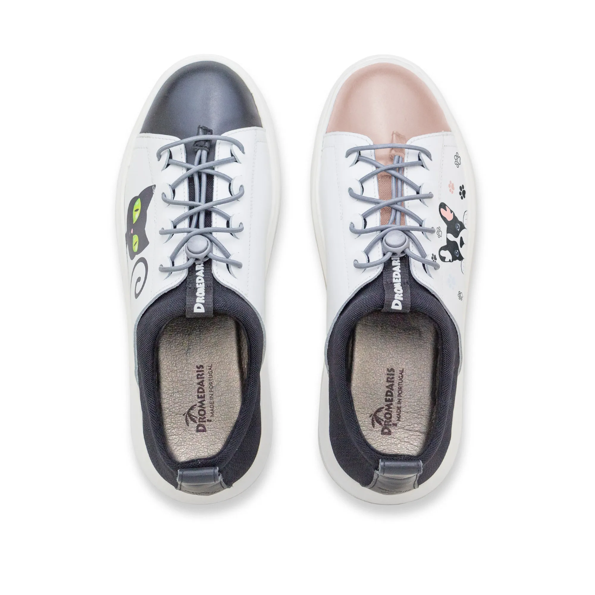 Oyster Bay Leather & Canvas Sneaker - Ozzie Dog