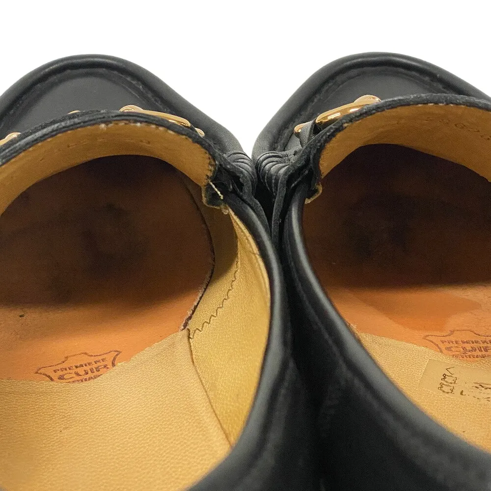 Paraboot loafers 78626 leather black ORSAYTI 4 1/2