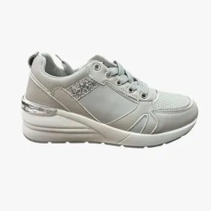 Pierre Cardin Womens Zoelie 2 Sneaker Grey