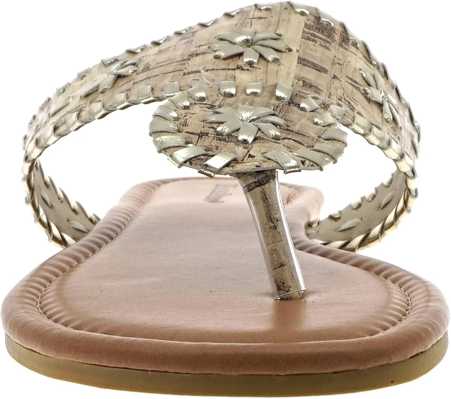 Pierre Dumas Women's Rosetta Slip-on Sandals
