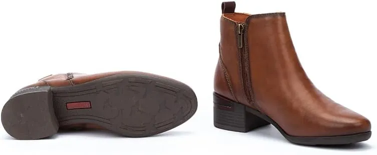 PIKOLINOS High-Heel Ankle Boot Leather Malaga for Woman