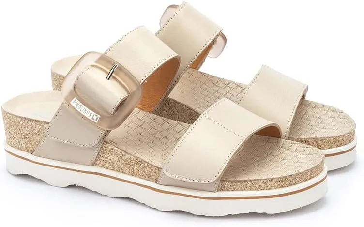 PIKOLINOS Wedge Sandals Leather Menorca for Woman