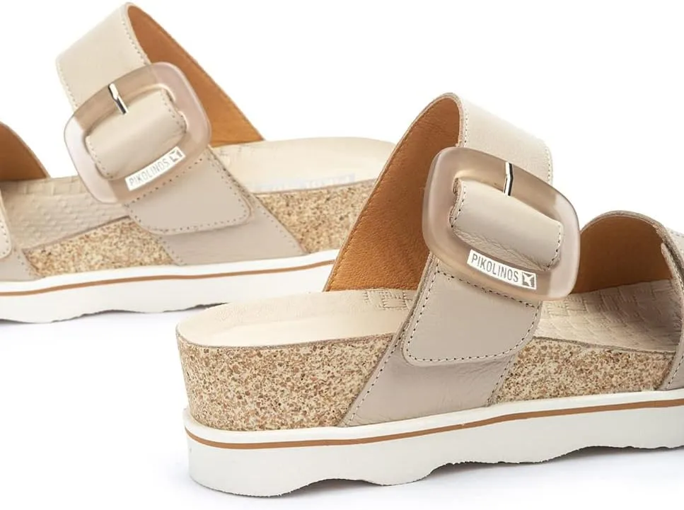 PIKOLINOS Wedge Sandals Leather Menorca for Woman