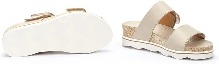 PIKOLINOS Wedge Sandals Leather Menorca for Woman