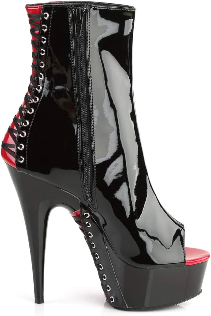 Pleaser Women's Delight-1025 Ankle Boot