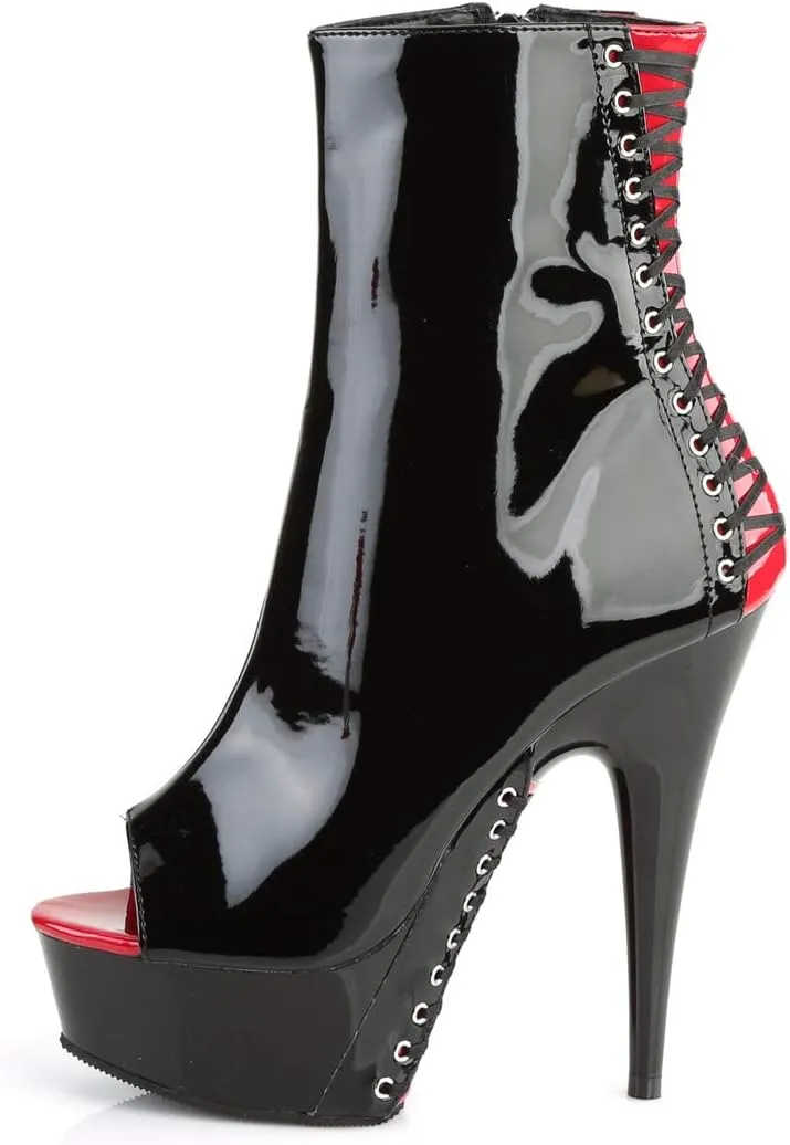 Pleaser Women's Delight-1025 Ankle Boot