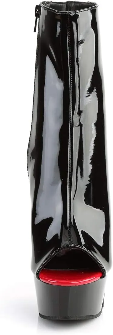 Pleaser Women's Delight-1025 Ankle Boot