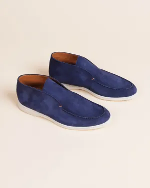 PSL092S ANKLE BOOT  SUEDE BLUE