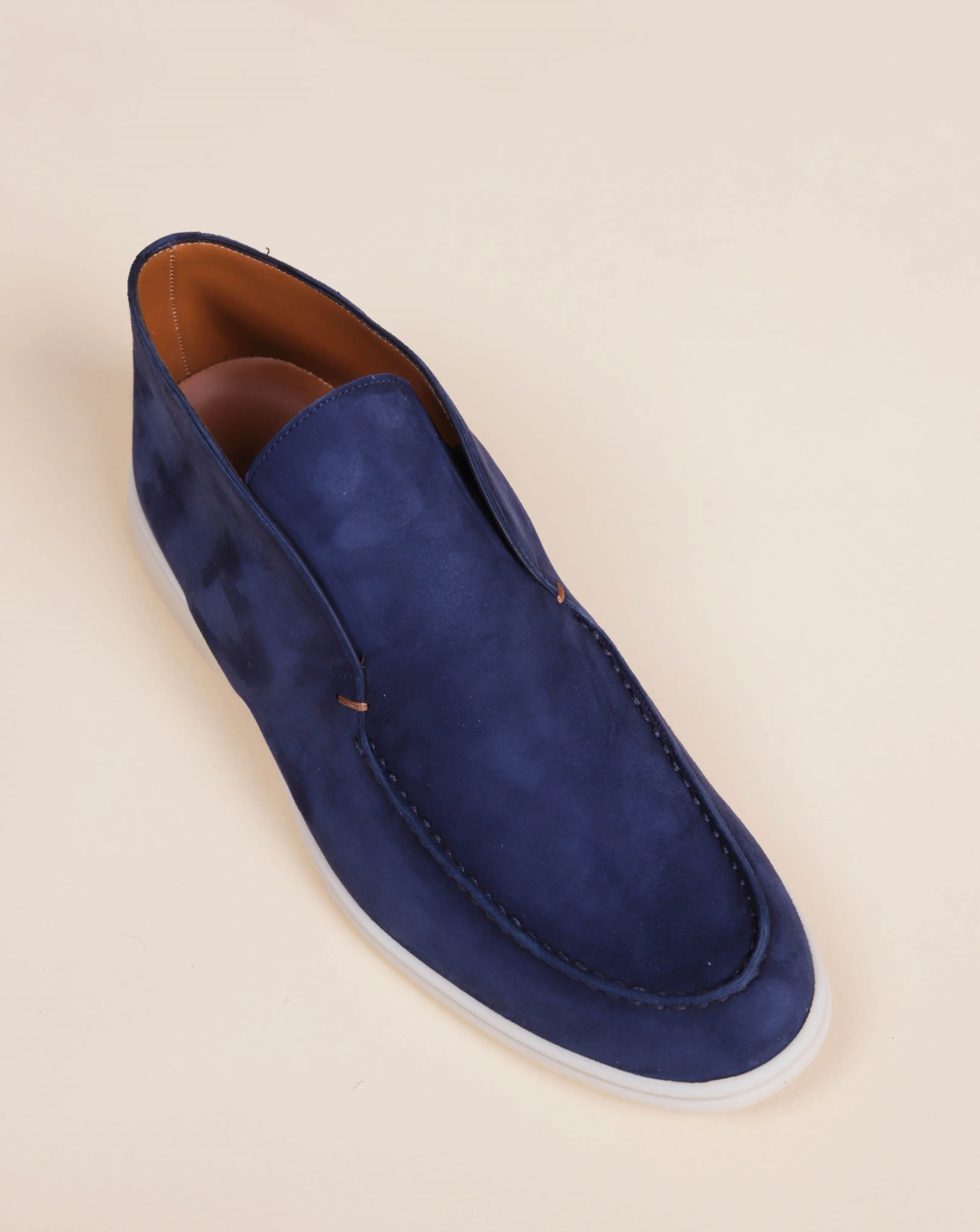 PSL092S ANKLE BOOT  SUEDE BLUE