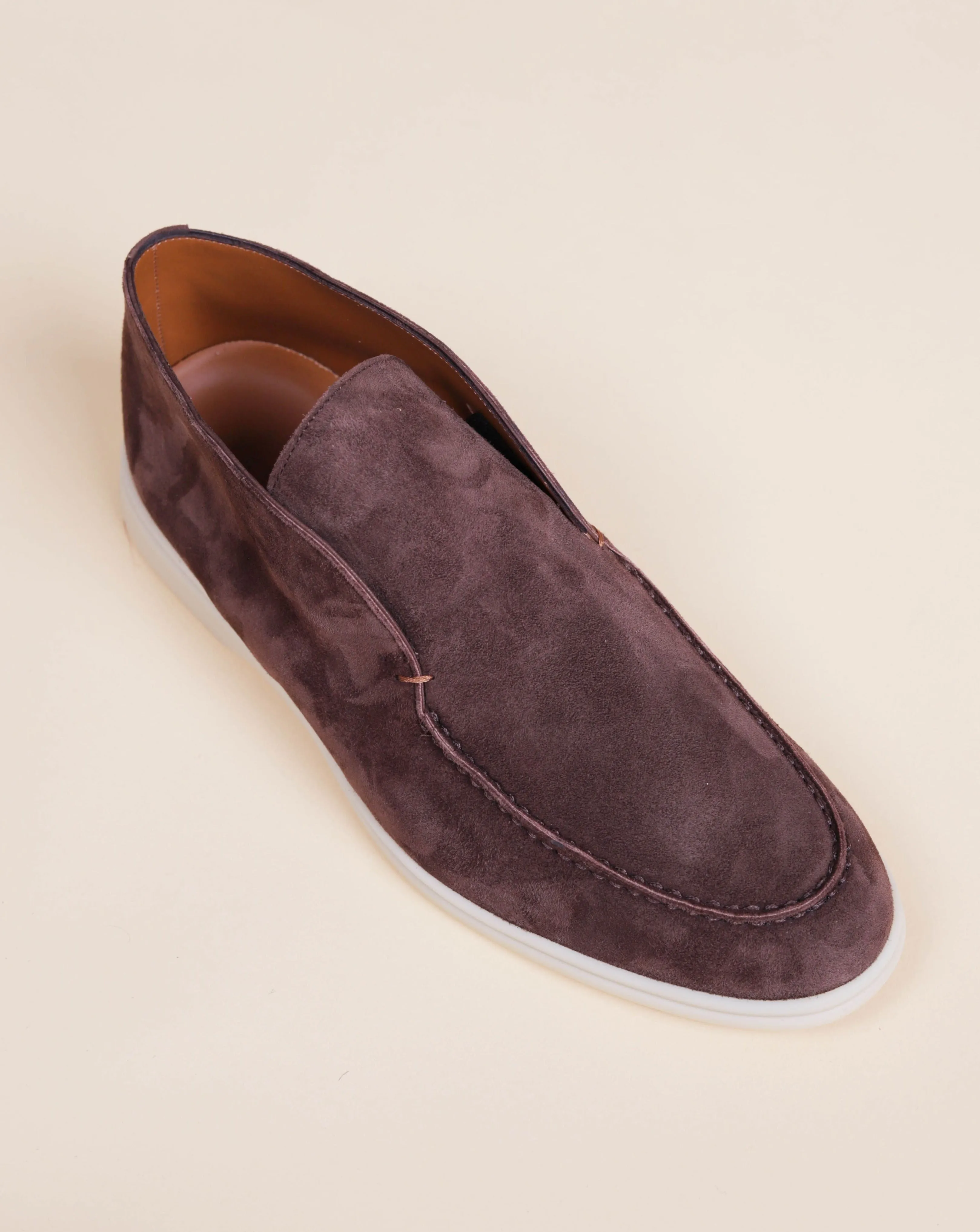 PSL092S ANKLE BOOT SUEDE DARK BROWN