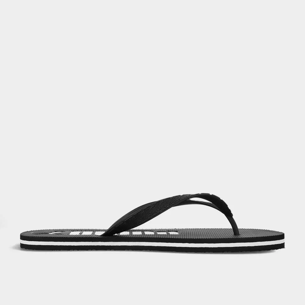 Puma Mens Ess Flip Thong Sandal Black/White _ 183411 _ Black