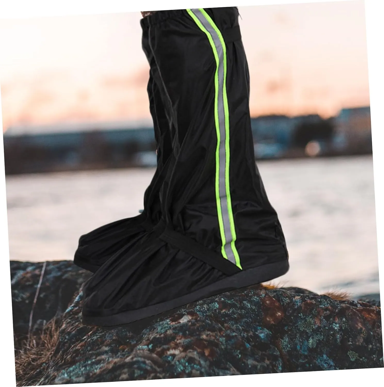 Rainproof Shoe Cover Snowshoeing Long Outdoor Protector Leg Guards Durable Unisex Lightweight Trail