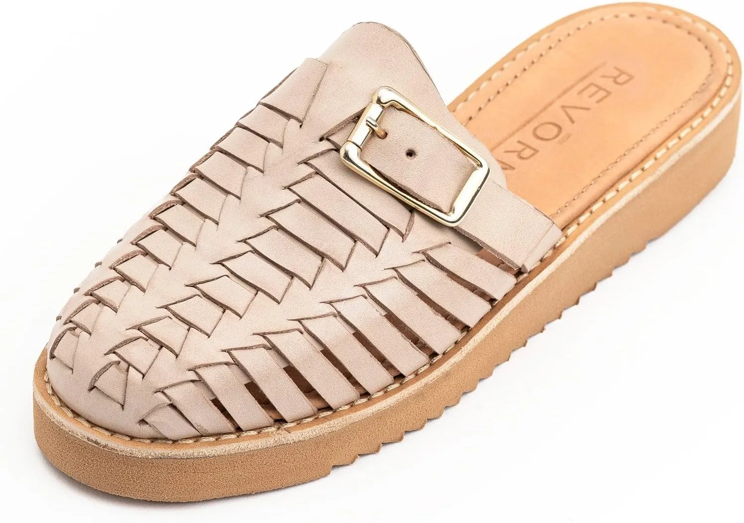 REVORN - HARP Designer Huarache | Handcrafted Women Sandal | 100% Genuine Leather | Ultra Comfortable Insole | Flexible Sole | Sophisticated Design