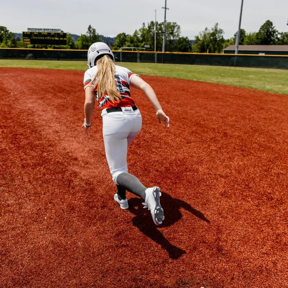 Ringor Flite Softball Cleats for Women - Lightweight and Durable Women's Molded Softball Shoes - Sizes 5.5-13