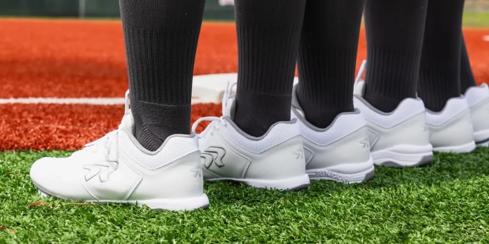 Ringor Flite Softball Cleats for Women - Lightweight and Durable Women's Molded Softball Shoes - Sizes 5.5-13